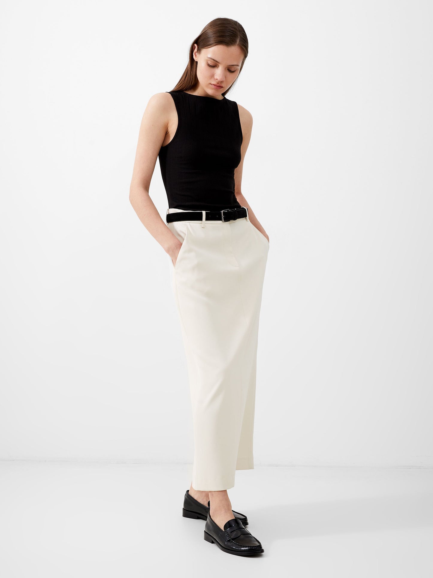 Harry Suiting Midi Skirt