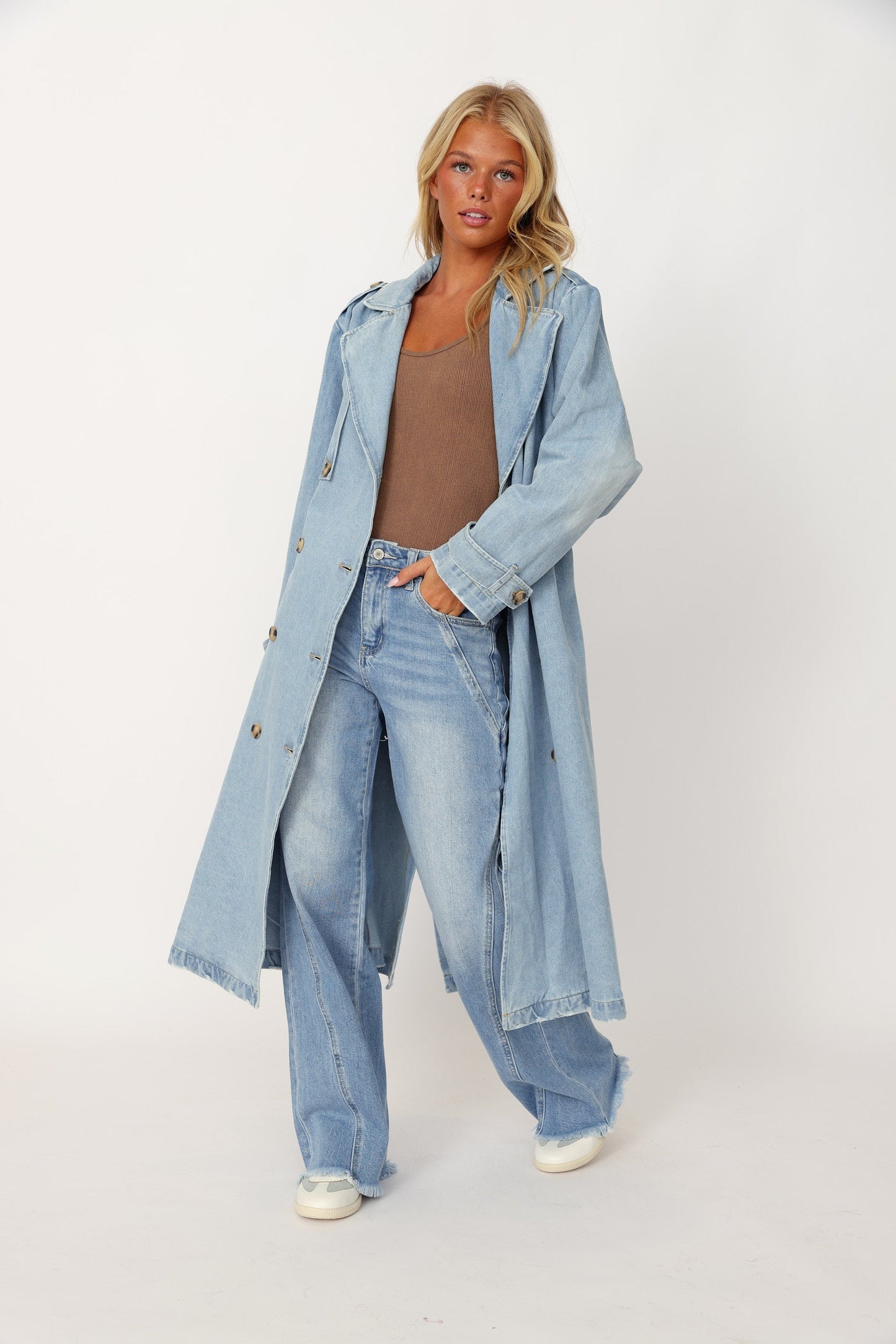 Joni Denim Trench Coat ES30