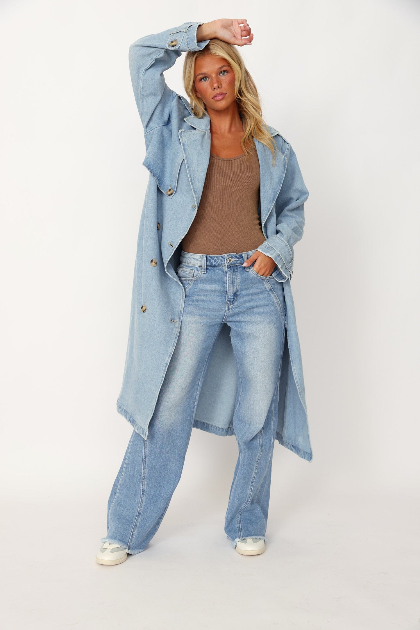 Joni Denim Trench Coat ES30